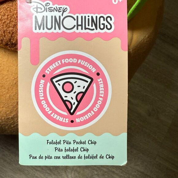 Disney Munchlings Chip 'n Dale Chip Falafel Pita Pocket Street Food plush‎ - Picture 2 of 6